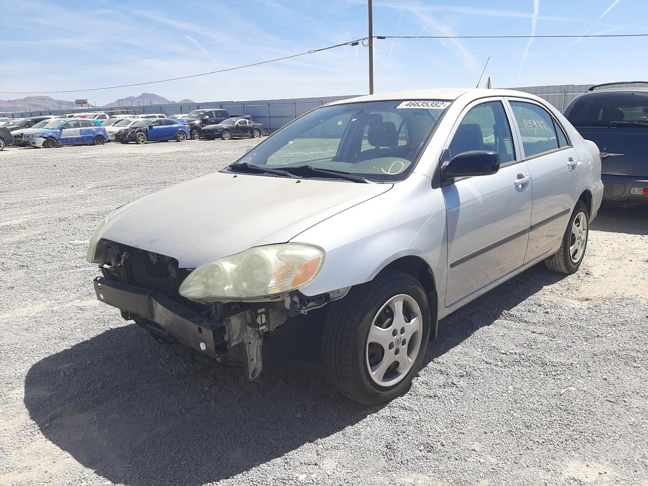 Photo 2 from auction – 2006 TOYOTA COROLLA CE with VIN JTDBR32E360067581