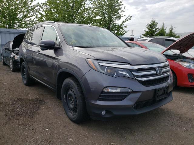 HONDA PILOT EXL 2017 with VIN 5FNYF6H88HB507336 - Photo from auction