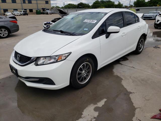 Photo 2 from auction – 2015 HONDA CIVIC LX with VIN 19XFB2F54FE051617