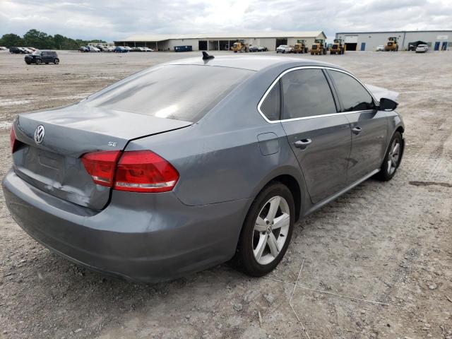 Photo 4 from auction – 2012 VOLKSWAGEN PASSAT SE with VIN 1VWBP7A34CC104125