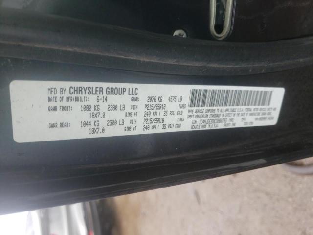 Photo 10 from auction – 2014 JEEP COMPASS LA with VIN 1C4NJDEB9ED880703