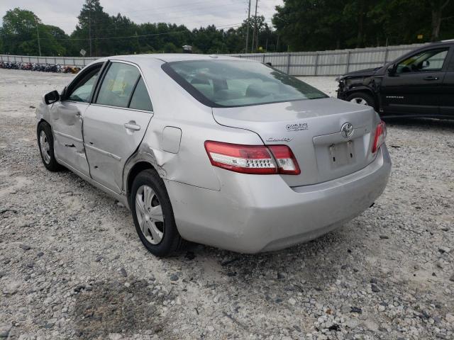 Photo 3 from auction – 2011 TOYOTA CAMRY BASE with VIN 4T1BF3EK1BU666262