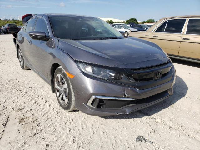 Photo 1 from auction – 2020 HONDA CIVIC LX with VIN 19XFC2F67LE009024