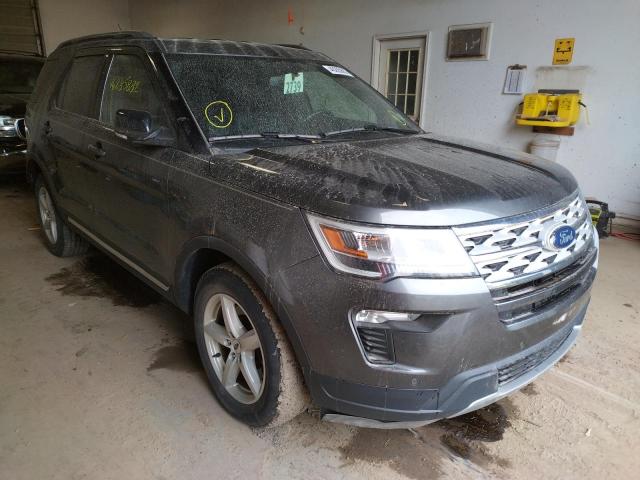 FORD EXPLORER X 2018 with VIN 1FM5K7D82JGC40583 - Photo from auction