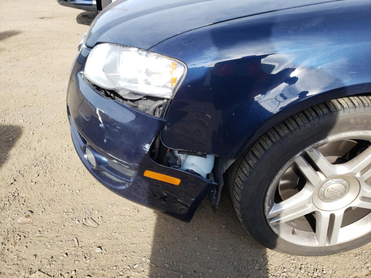 Photo 9 from auction – 2008 AUDI A4 2.0T CA with VIN WAUDF48H08K009084