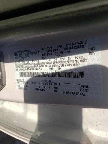 Photo 10 from auction – 2018 FORD ESCAPE SE with VIN 1FMCU0GD1JUD38815