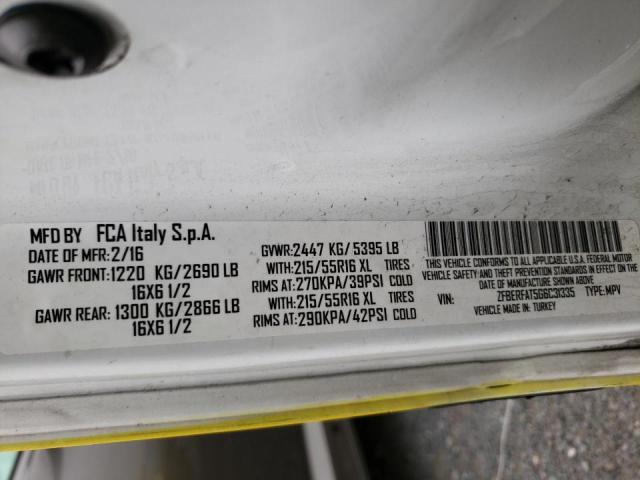 Photo 10 from auction – 2016 RAM PROMASTER with VIN ZFBERFAT5G6C31335