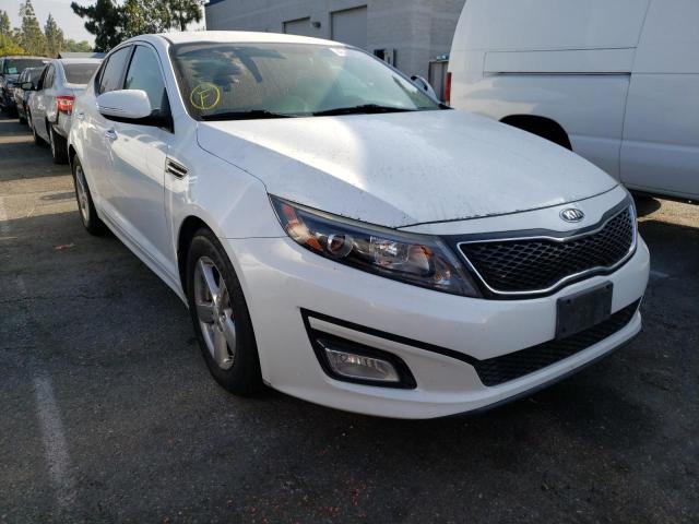 KIA OPTIMA LX 2014 with VIN 5XXGM4A78EG284120 - Photo from auction