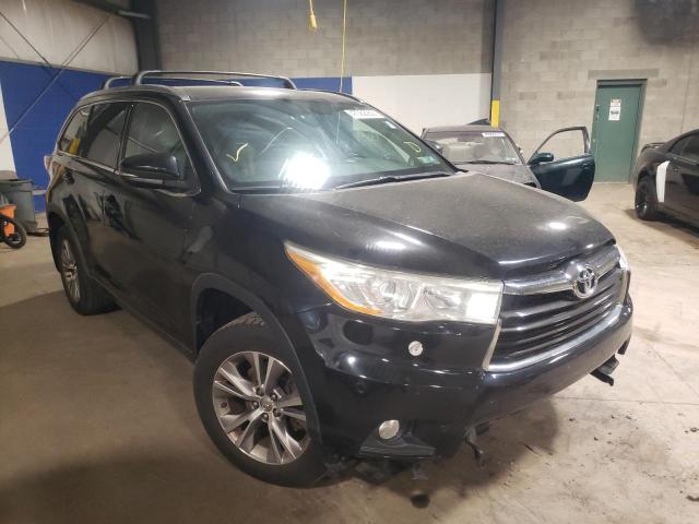 TOYOTA HIGHLANDER 2014 with VIN 5TDJKRFH1ES006135 - Photo from auction