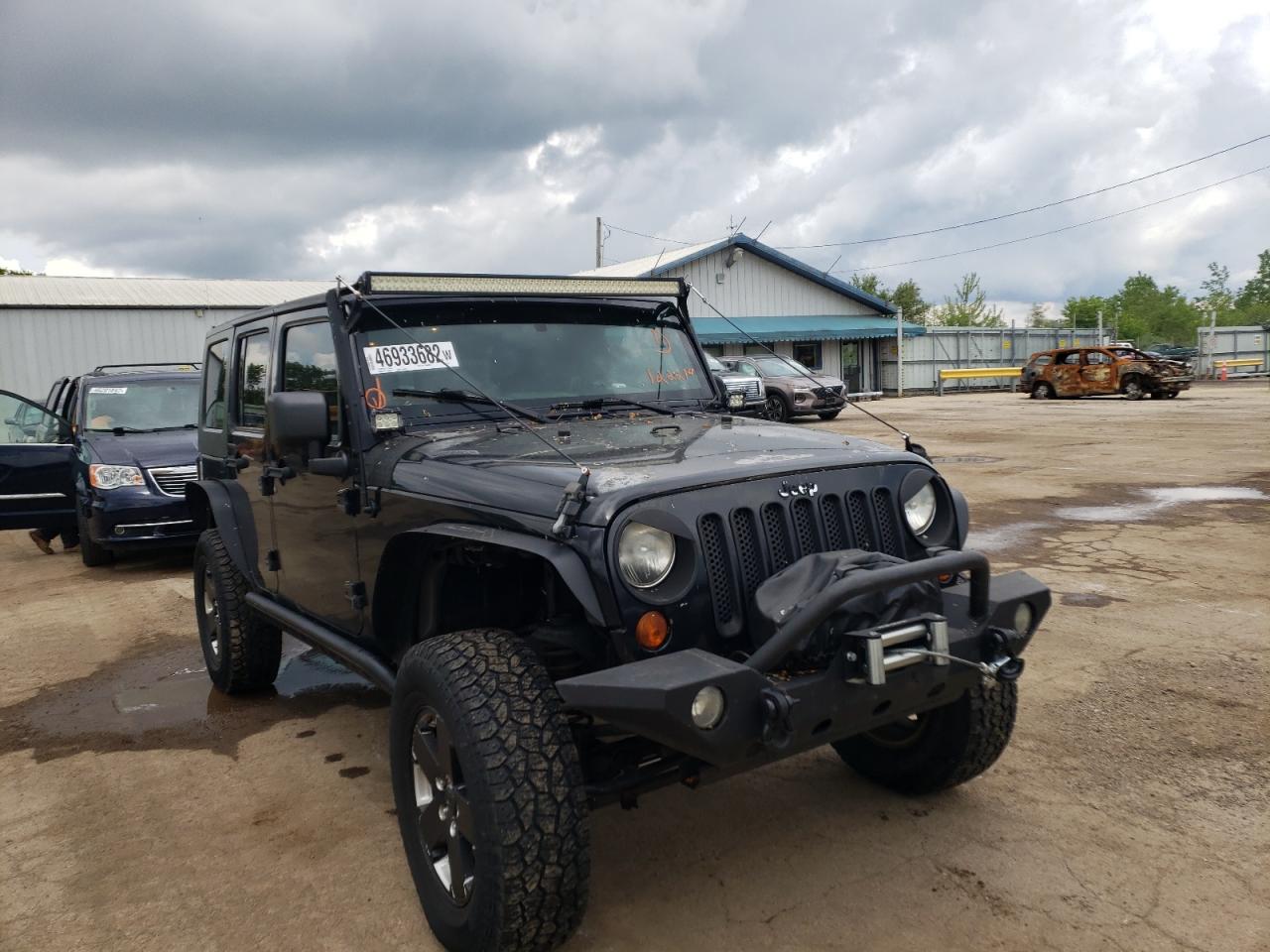 Photo 14 from auction – 2007 JEEP WRANGLER S with VIN 1J4GA59137L122214