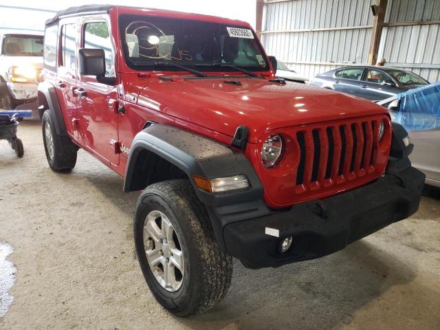 Photo 1 from auction – 2018 JEEP WRANGLER U with VIN 1C4HJXDG3JW152305