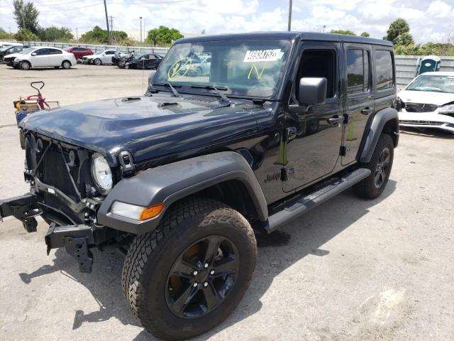 Photo 2 from auction – 2021 JEEP WRANGLER U with VIN 1C4HJXDM3MW590803