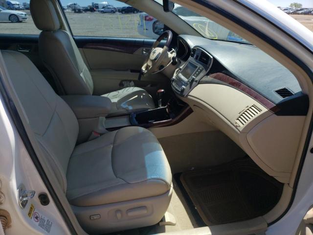 Photo 5 from auction – 2011 TOYOTA AVALON BAS with VIN 4T1BK3DB6BU400779