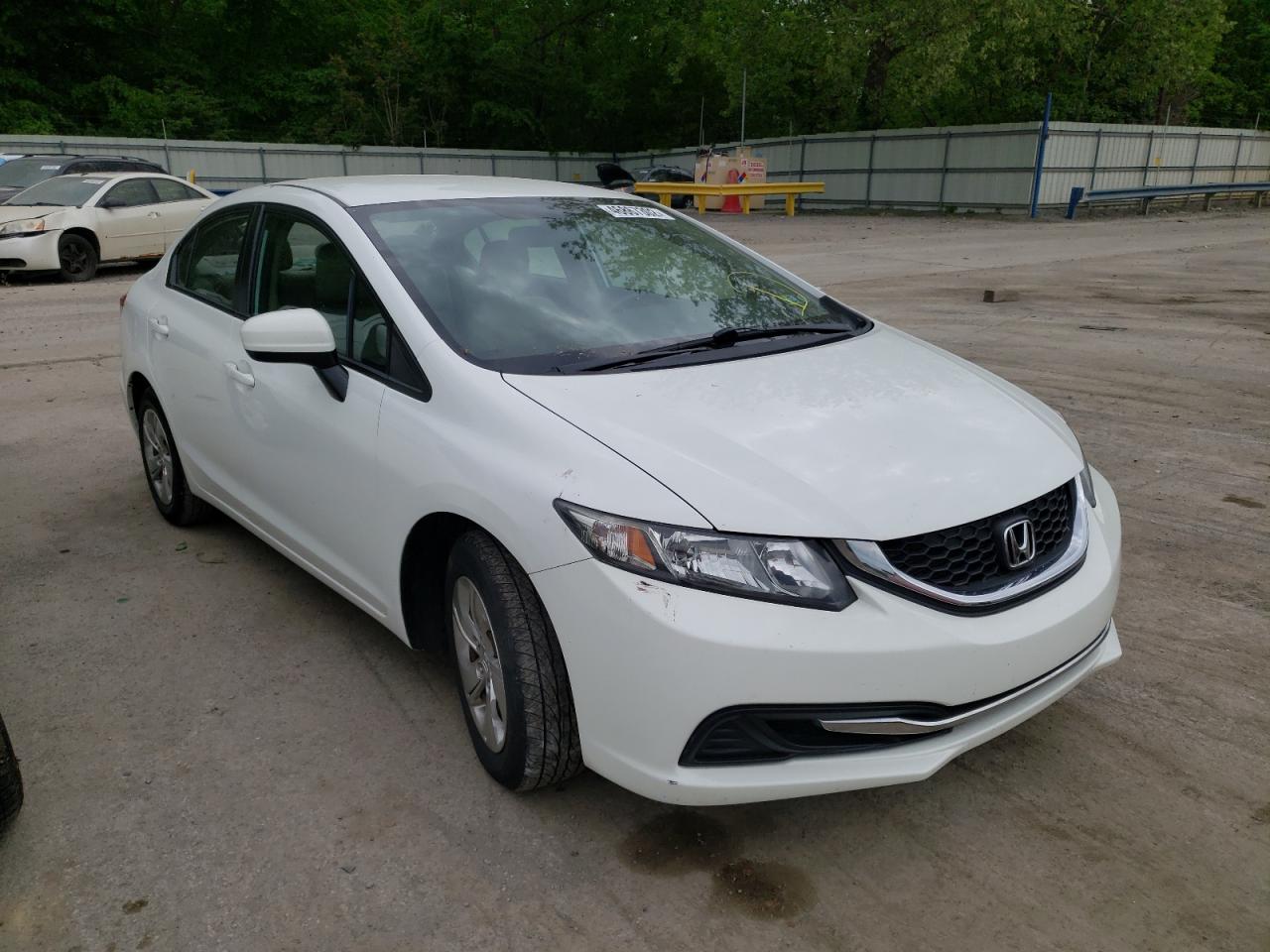 HONDA CIVIC LX 2015 with VIN 19XFB2F56FE288819 - Photo from auction