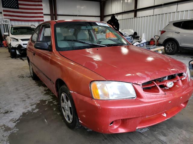 HYUNDAI ACCENT L 2000 with VIN KMHCF35G7YU055810 - Photo from auction