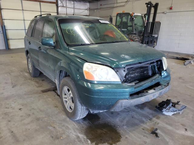 Photo 1 from auction – 2003 HONDA PILOT EXL with VIN 2HKYF18673H511096