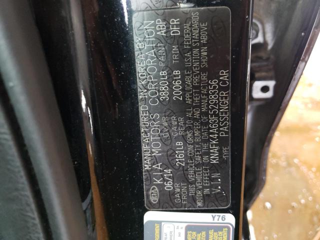 Photo 10 from auction – 2015 KIA FORTE LX with VIN KNAFK4A63F5298356