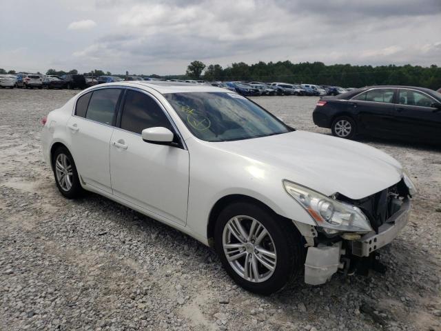 INFINITI G37 BASE 2012 with VIN JN1CV6AP7CM623905 - Photo from auction