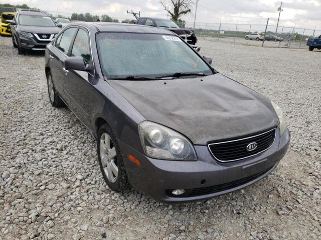 KIA OPTIMA LX 2007 with VIN KNAGE124675144605 - Photo from auction
