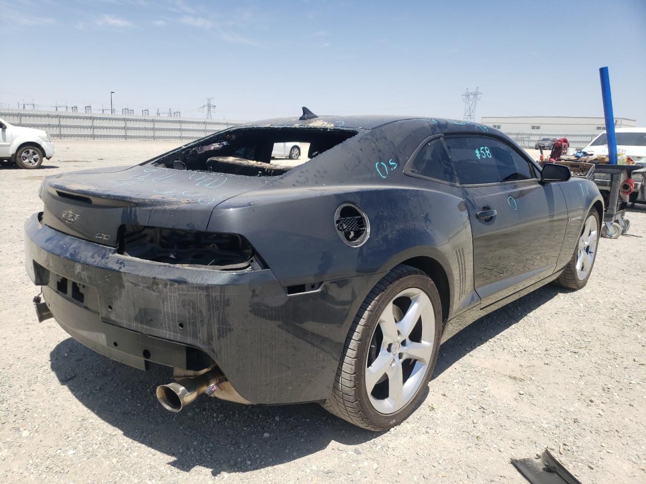 Photo 4 from auction – 2015 CHEVROLET CAMARO SS with VIN 2G1FH1EJ6F9233169