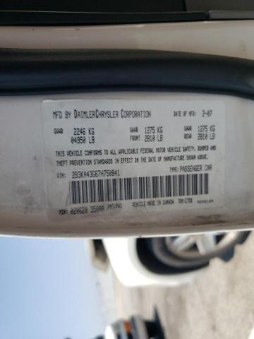 Photo 10 from auction – 2007 DODGE CHARGER SE with VIN 2B3KA43G67H750841
