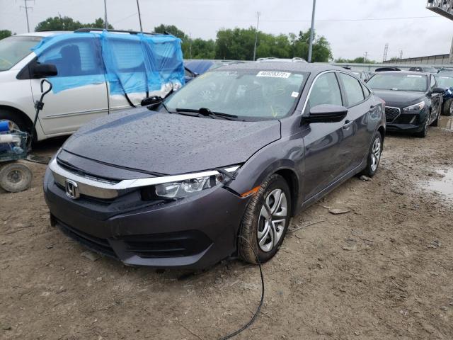 Photo 2 from auction – 2018 HONDA CIVIC LX with VIN 19XFC2F55JE034282