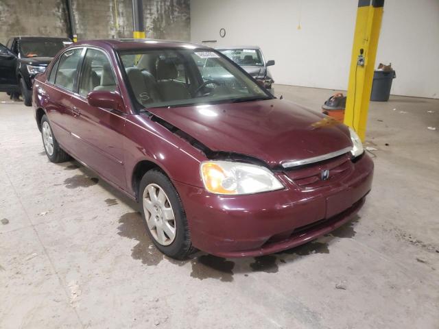 Photo 1 from auction – 2002 HONDA CIVIC EX with VIN 2HGES26712H606035