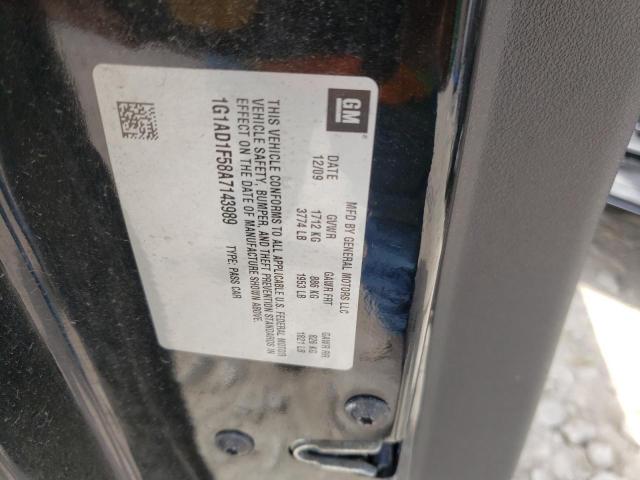 Photo 10 from auction – 2010 CHEVROLET COBALT with VIN 1G1AD1F58A7143989