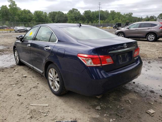 Photo 3 from auction – 2011 LEXUS ES 350 with VIN JTHBK1EG7B2470398