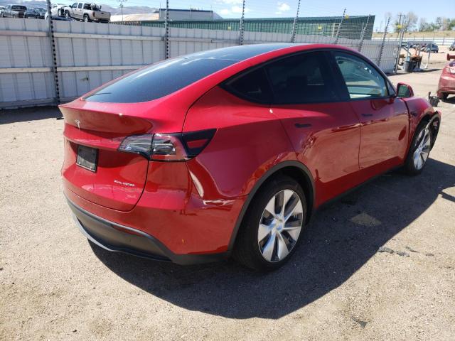Photo 4 from auction – 2021 TESLA MODEL Y with VIN 5YJYGDEE7MF248084