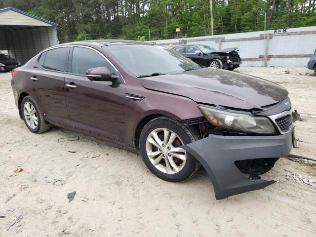 KIA OPTIMA EX 2012 with VIN 5XXGN4A75CG070082 - Photo from auction