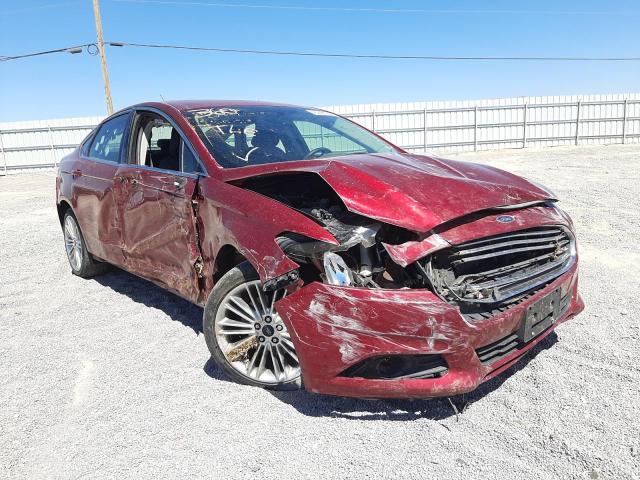 FORD FUSION SE 2016 with VIN 3FA6P0HD3GR383638 - Photo from auction