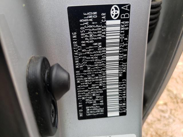 Photo 10 from auction – 2018 TOYOTA COROLLA L with VIN 5YFBURHEXJP780386