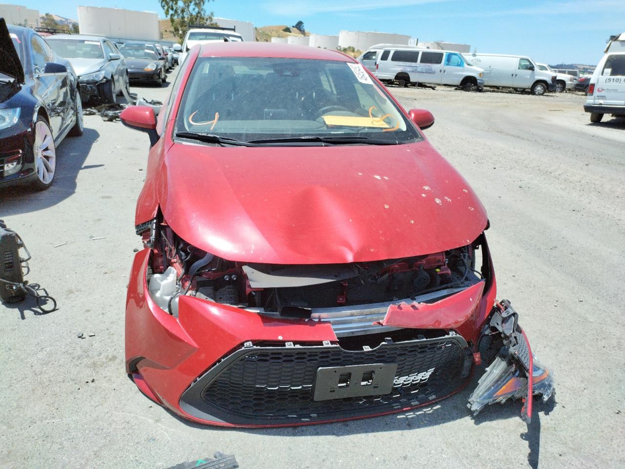 Photo 19 from auction – 2020 TOYOTA COROLLA LE with VIN JTDEBRBE7LJ029023