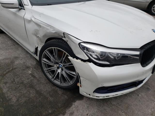 Photo 9 from auction – 2016 BMW 740 I with VIN WBA7E2C51GG738682