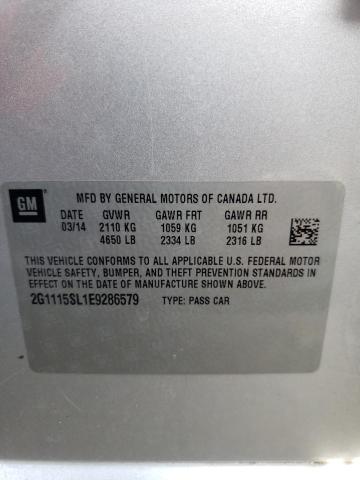 Photo 10 from auction – 2014 CHEVROLET IMPALA LT with VIN 2G1115SL1E9286579