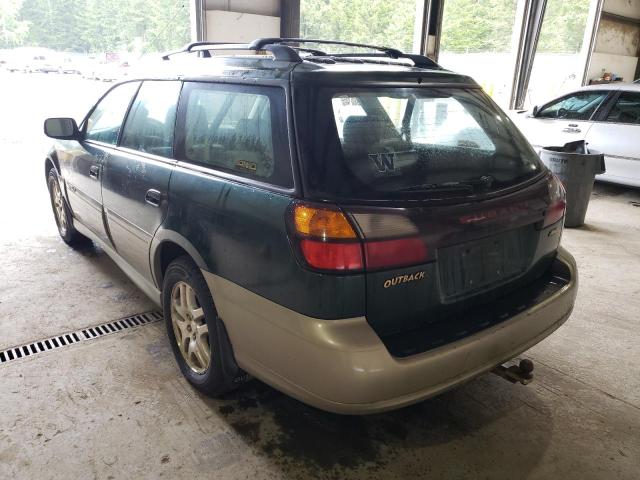 Photo 3 from auction – 2000 SUBARU LEGACY OUT with VIN 4S3BH665XY6663172