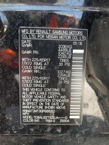 Photo 10 from auction – 2016 NISSAN ROGUE S with VIN KNMAT2MT3GP668310