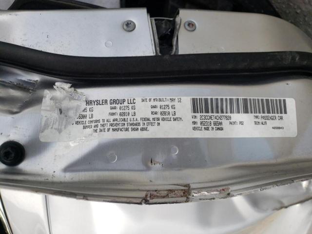Photo 10 from auction – 2012 CHRYSLER 300C with VIN 2C3CCAET4CH277820