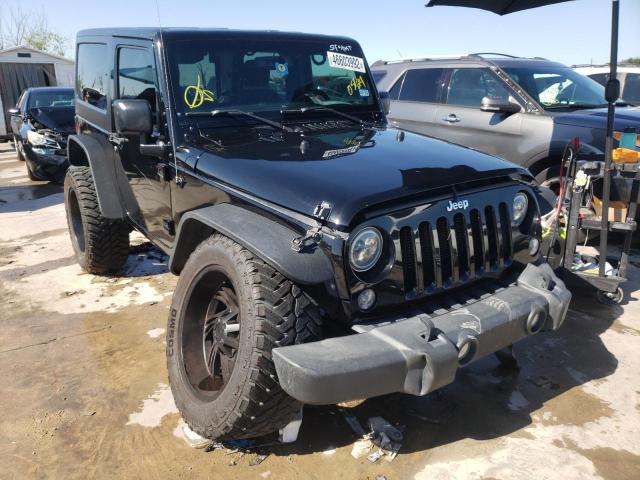 JEEP WRANGLER S 2015 with VIN 1C4AJWAGXFL623486 - Photo from auction