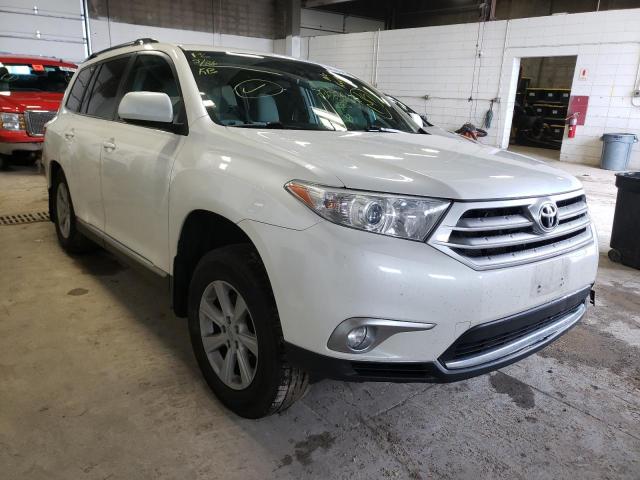 TOYOTA HIGHLANDER 2013 with VIN 5TDBK3EH8DS225885 - Photo from auction