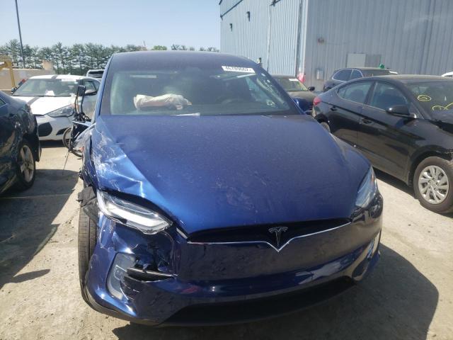 Photo 9 from auction – 2021 TESLA MODEL X with VIN 5YJXCBE22MF311318