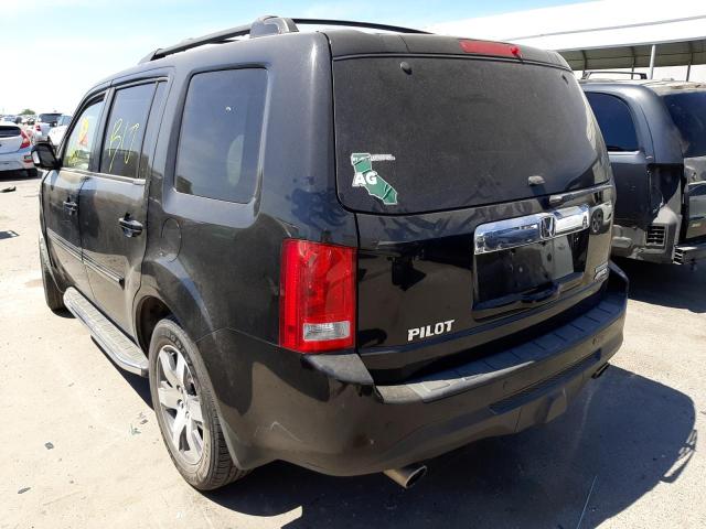 Photo 3 from auction – 2014 HONDA PILOT TOUR with VIN 5FNYF4H92EB036034