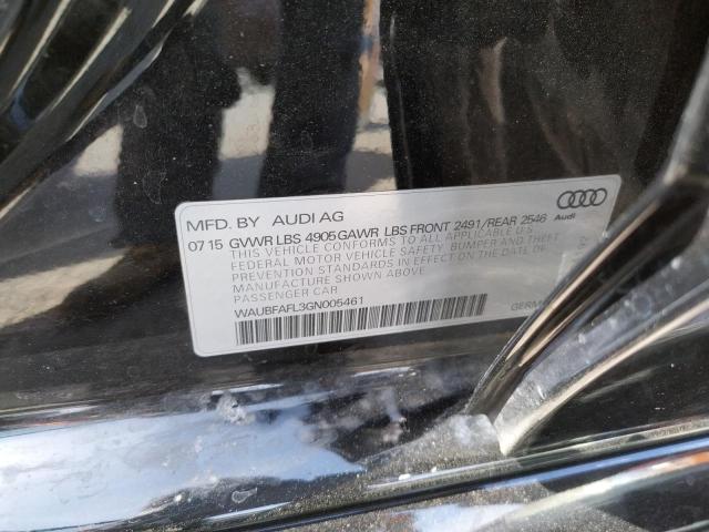 Photo 10 from auction – 2016 AUDI A4 PREMIUM with VIN WAUBFAFL3GN005461