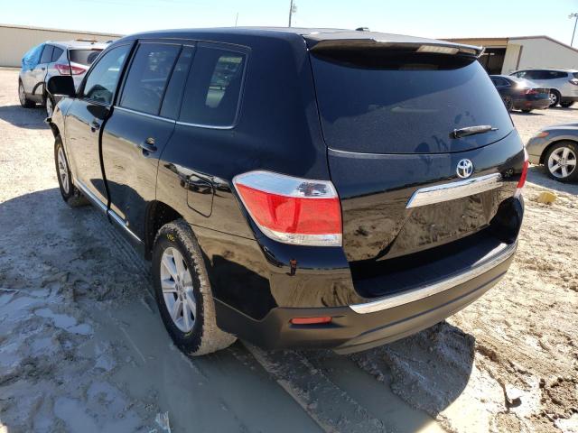Photo 3 from auction – 2012 TOYOTA HIGHLANDER with VIN 5TDZA3EH2CS022202