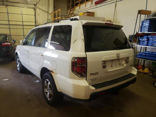 Photo 3 from auction – 2006 HONDA PILOT EX with VIN 2HKYF18726H562793