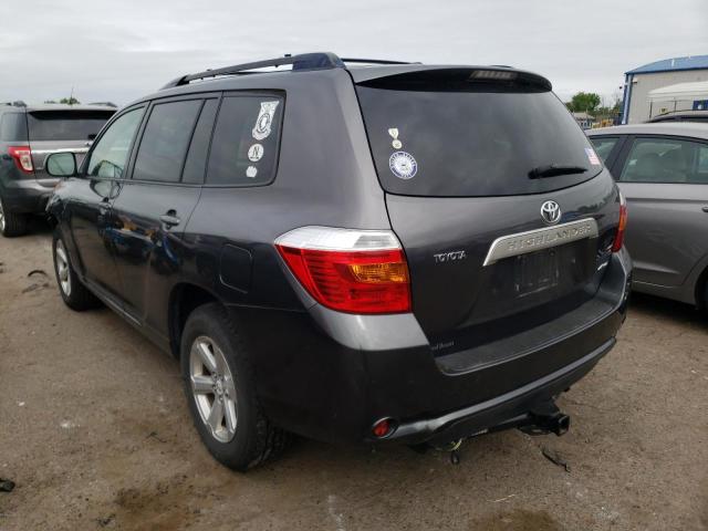 Photo 3 from auction – 2009 TOYOTA HIGHLANDER with VIN JTEES41A992121623