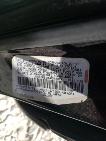 Photo 10 from auction – 1998 LEXUS GS 300 with VIN JT8BD68S8W0043014