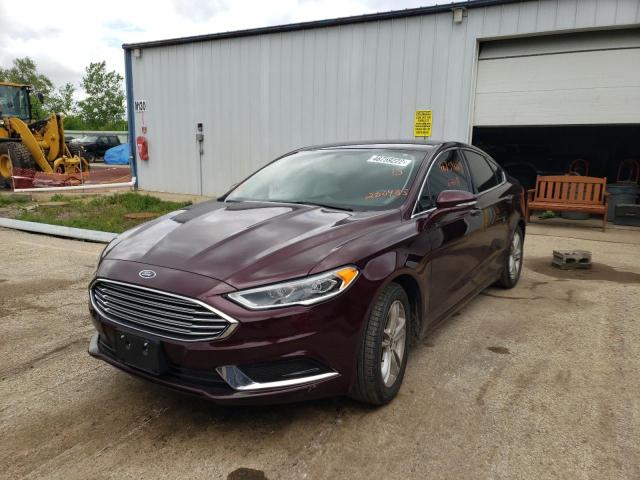 Photo 2 from auction – 2018 FORD FUSION with VIN 3FA6P0HD1JR280483