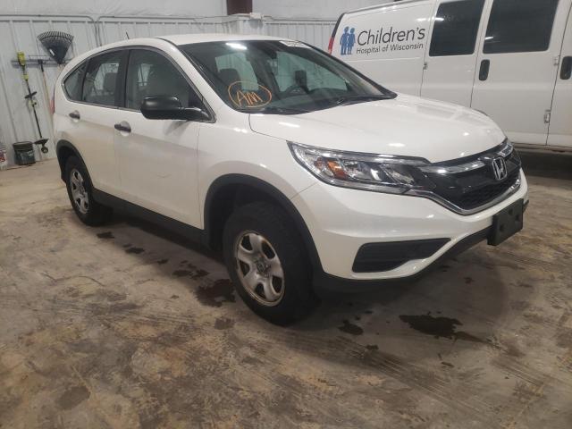 Photo 1 from auction – 2016 HONDA CR-V LX with VIN 5J6RM4H39GL017058